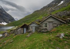 Lais Puzzle - Blick vom Norangsdalen, Norwegen - 1.000 Teile
