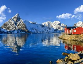 Lais Puzzle - Reine, Lofoten-Inseln, Norwegen - 40, 100, 200, 500, 1.000 & 2.000 Teile