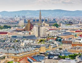 Lais Puzzle - Luftaufnahme des Stadtzentrums von Wien - 40, 100, 200, 500, 1.000 & 2.000 Teile