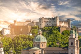 Lais Puzzle - Blick über die Stadt Salzburg, Österreich, Mozarts Heimat - 2.000 Teile