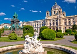 Lais Puzzle - Maria Theresien Platz in Wien Architektur und Naturansicht - 1.000 Teile