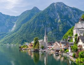 Lais Puzzle - Aussicht auf das Dorf Hallstatt, Salzkammergut, Österreich - 40, 100, 200, 500, 1.000 & 2.000 Teile