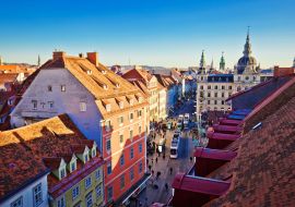 Lais Puzzle - Grazer Markt Stadtbild und Stadtbildansicht - 1.000 Teile