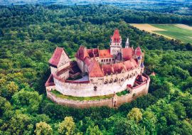 Lais Puzzle - Schloss Kreuzenstein im Dorf Leobendorf bei Wien, Österreich - 1.000 Teile