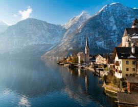 Lais Puzzle - Hallstätter See, Österreich. Das Dorf Hallstatt in den Bergen der Alpen. UNESCO-Weltkulturerbe - 40, 100, 200, 500, 1.000 & 2.000 Teile