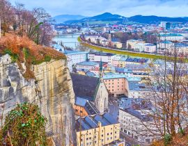 Lais Puzzle - Historischer Stadtteil von Salzburg, Österreich - 40, 100, 200, 500, 1.000 & 2.000 Teile