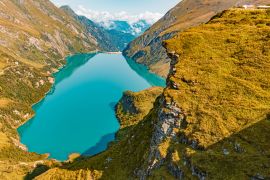 Lais Puzzle - Schöner alpiner Sommerblick an den berühmten Kapruner Hochgebirgsstauseen, Salzburg, Österreich - 2.000 Teile