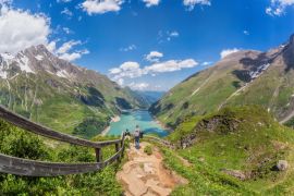 Lais Puzzle - Kapruner Hochgebirgsstausee - Zell am See-Kaprun mit schöner Natur, Salzburger Land, Österreichische Alpen - 2.000 Teile