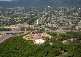 Lais Puzzle - Stadt- und Landschaftsaufnahmen aus der Luft von Islamabad, der Hauptstadt Pakistans - 1.000 Teile