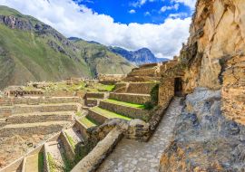Lais Puzzle - Ollantaytambo, Peru. Inka-Festung mit Terrassen und Tempelhügel - 1.000 Teile