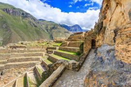Lais Puzzle - Ollantaytambo, Peru. Inka-Festung mit Terrassen und Tempelhügel - 2.000 Teile