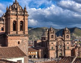 Lais Puzzle - Panoramablick auf die Plaza de Armas, die Kathedrale und die Kirche Compania de Jesus in Cusco, Peru - 40, 100, 200, 500, 1.000 & 2.000 Teile