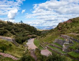 Lais Puzzle - Die archäologische Stätte Tambomachay, die mit dem Inkareich in Verbindung gebracht wird, liegt in der Nähe von Cusco, Peru - 40, 100, 200, 500, 1.000 & 2.000 Teile