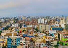 Lais Puzzle - Detail von Gebäuden in der Stadt Lima, Hauptstadt von Peru in Südamerika - 1.000 Teile