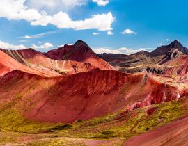Lais Puzzle - Rotes Tal am Regenbogenberg Vinicunca in der Nähe von Cusco in Peru - 40, 100, 200, 500, 1.000 & 2.000 Teile