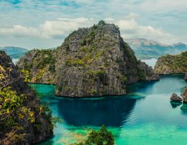 Lais Puzzle - Blick auf den Kayangan-See in Coron, Philippinen - 40, 100, 200, 500, 1.000 & 2.000 Teile