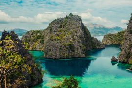 Lais Puzzle - Blick auf den Kayangan-See in Coron, Philippinen - 2.000 Teile