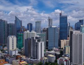 Lais Puzzle - Blick auf die Skyline von Metro Manila, Philippinen - 40, 100, 200, 500, 1.000 & 2.000 Teile