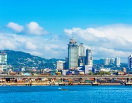Lais Puzzle - Blick auf die Wolkenkratzer der Stadt Cebu, Philippinen - 40, 100, 200, 500, 1.000 & 2.000 Teile
