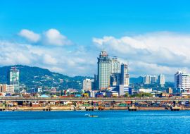 Lais Puzzle - Blick auf die Wolkenkratzer der Stadt Cebu, Philippinen - 1.000 Teile