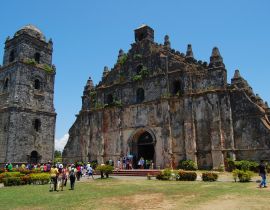Lais Puzzle - Fassade der San-Agustin-Kirche von Paoay in Ilocos Norte, Philippinen - 40, 100, 200, 500, 1.000 & 2.000 Teile