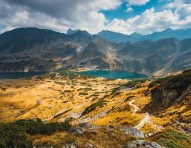 Lais Puzzle - Herbst im Tal der Fünf Seen in der Hohen Tatra, Polen - 40, 100, 200, 500, 1.000 & 2.000 Teile