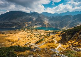 Lais Puzzle - Herbst im Tal der Fünf Seen in der Hohen Tatra, Polen - 1.000 Teile