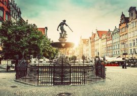 Lais Puzzle - Neptunbrunnen in der Altstadt von Gdansk - 1.000 Teile