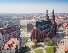 Lais Puzzle - Legnica und die katholische Kathedrale Peter und Paul - 40, 100, 200, 500, 1.000 & 2.000 Teile