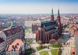 Lais Puzzle - Legnica und die katholische Kathedrale Peter und Paul - 1.000 Teile