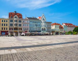 Lais Puzzle - Altstadt und Getreidespeicher am Fluss Brda. Bydgoszcz (Bromberg), Polen - 40, 100, 200, 500, 1.000 & 2.000 Teile