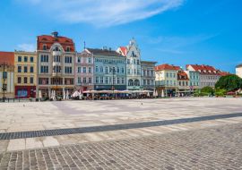 Lais Puzzle - Altstadt und Getreidespeicher am Fluss Brda. Bydgoszcz (Bromberg), Polen - 1.000 Teile