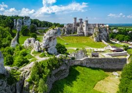 Lais Puzzle - Mittelalterliche Burgruinen in Ogrodzieniec, Polen - 1.000 Teile