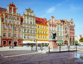 Lais Puzzle - Breslau. Historische Mietshäuser auf dem Hauptplatz - 40, 100, 200, 500, 1.000 & 2.000 Teile