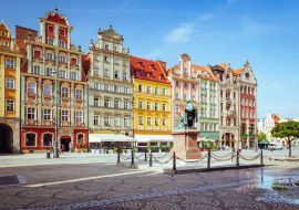Lais Puzzle - Breslau. Historische Mietshäuser auf dem Hauptplatz - 1.000 Teile