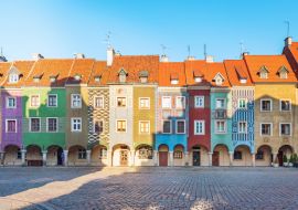 Lais Puzzle - Posen (Poznan). Bunte traditionelle Wohnhäuser in der Altstadt - 1.000 Teile