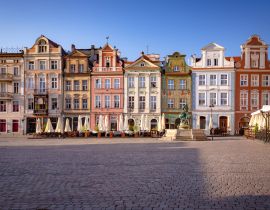 Lais Puzzle - Posen (Poznan). Traditionelle Mietskasernen auf dem Altstädter Ring - 40, 100, 200, 500, 1.000 & 2.000 Teile