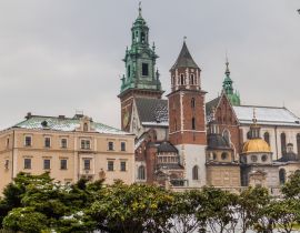 Lais Puzzle - Winter im Königsschloss Wawel in Krakau, Polen - 40, 100, 200, 500, 1.000 & 2.000 Teile