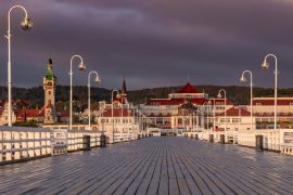 Lais Puzzle - Der Pier von Sopot und das schöne Stadtbild von Sopot, Polen - 2.000 Teile