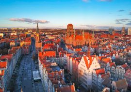 Lais Puzzle - Danzig bei Sonnenaufgang, Polen - 1.000 Teile