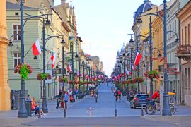 Lais Puzzle - Zentrale Straße von Lodz Piotrkowska am Nachmittag - 2.000 Teile