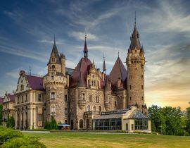 Lais Puzzle - Palast in Moszna - eine historische Residenz im Dorf Moszna, in der Woiwodschaft Oppeln, Polen - 40, 100, 200, 500, 1.000 & 2.000 Teile