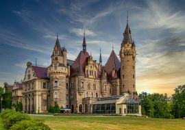 Lais Puzzle - Palast in Moszna - eine historische Residenz im Dorf Moszna, in der Woiwodschaft Oppeln, Polen - 1.000 Teile