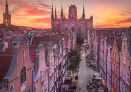 Lais Puzzle - Danziger Mariacka-Straße am Abend - 1.000 Teile