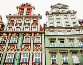 Lais Puzzle - Ansicht eines antiken Gebäudes in der Altstadt von Wroclaw, Polen - 40, 100, 200, 500, 1.000 & 2.000 Teile