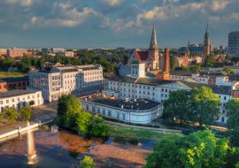 Lais Puzzle - Zentrale Straße von Lodz Piotrkowska am Morgen - 1.000 Teile