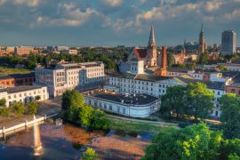 Lais Puzzle - Zentrale Straße von Lodz Piotrkowska am Morgen - 2.000 Teile