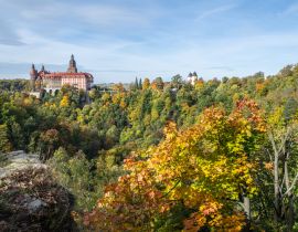 Lais Puzzle - Schloss Ksiaz in der Stadt Walbrzych in Niederschlesien, Polen - 40, 100, 200, 500, 1.000 & 2.000 Teile