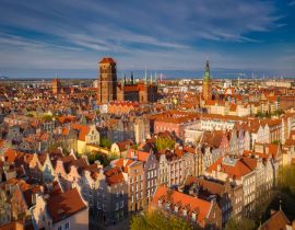 Lais Puzzle - Schöne Architektur in der Altstadt von Danzig. Polen - 40, 100, 200, 500, 1.000 & 2.000 Teile