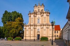Lais Puzzle - Kosciol Wizytek Visitationist Church of St. Joseph in der Krakowskie Przedmiescie Straße in der Altstadt von Warschau in Polen - 2.000 Teile